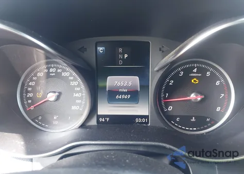 2018 Mercedes-Benz Glc 300 4Matic из США, поврежденный, VIN WDC0G4KB1JV034299